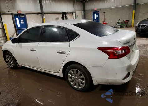 2016 Nissan Sentra S из США, поврежденный, VIN 3N1AB7AP2GY279571